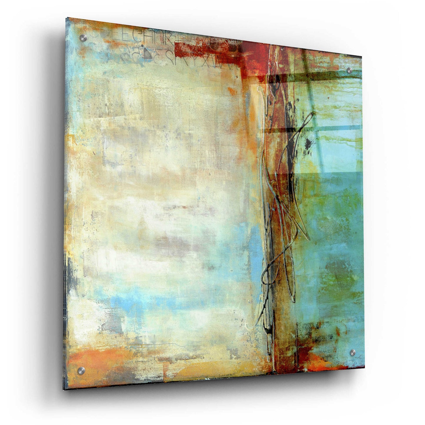 Epic Art 'Urban East II' by Erin Ashley, Acrylic Glass Wall Art,24x24