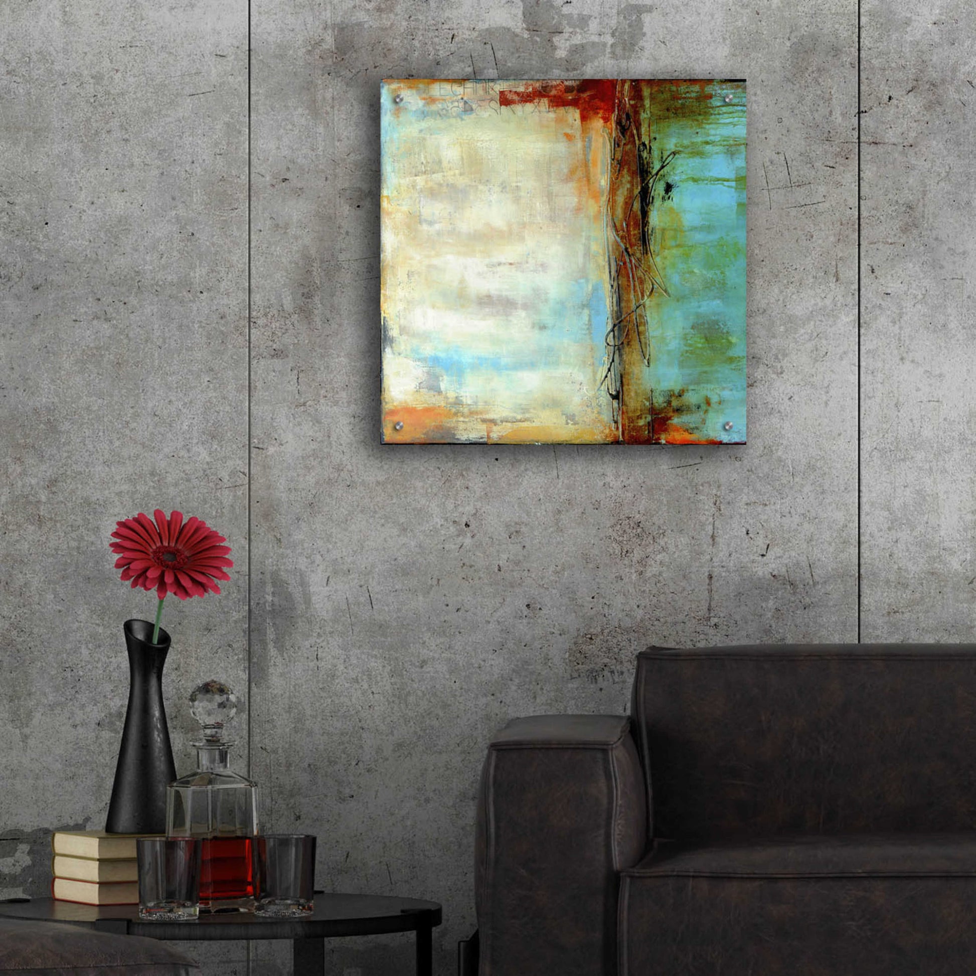 Epic Art 'Urban East II' by Erin Ashley, Acrylic Glass Wall Art,24x24