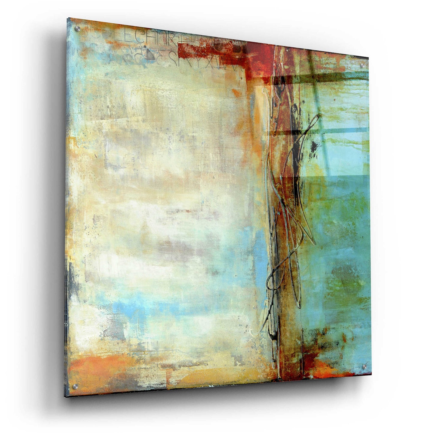 Epic Art 'Urban East II' by Erin Ashley, Acrylic Glass Wall Art,36x36