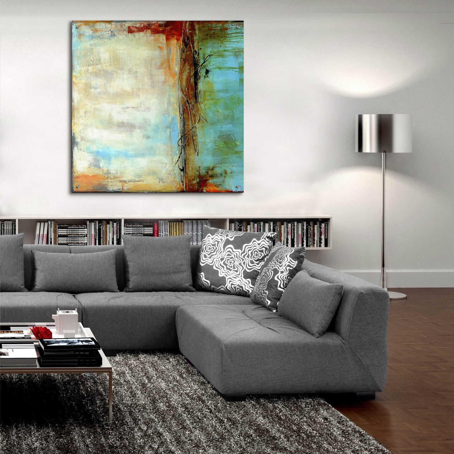 Epic Art 'Urban East II' by Erin Ashley, Acrylic Glass Wall Art,36x36