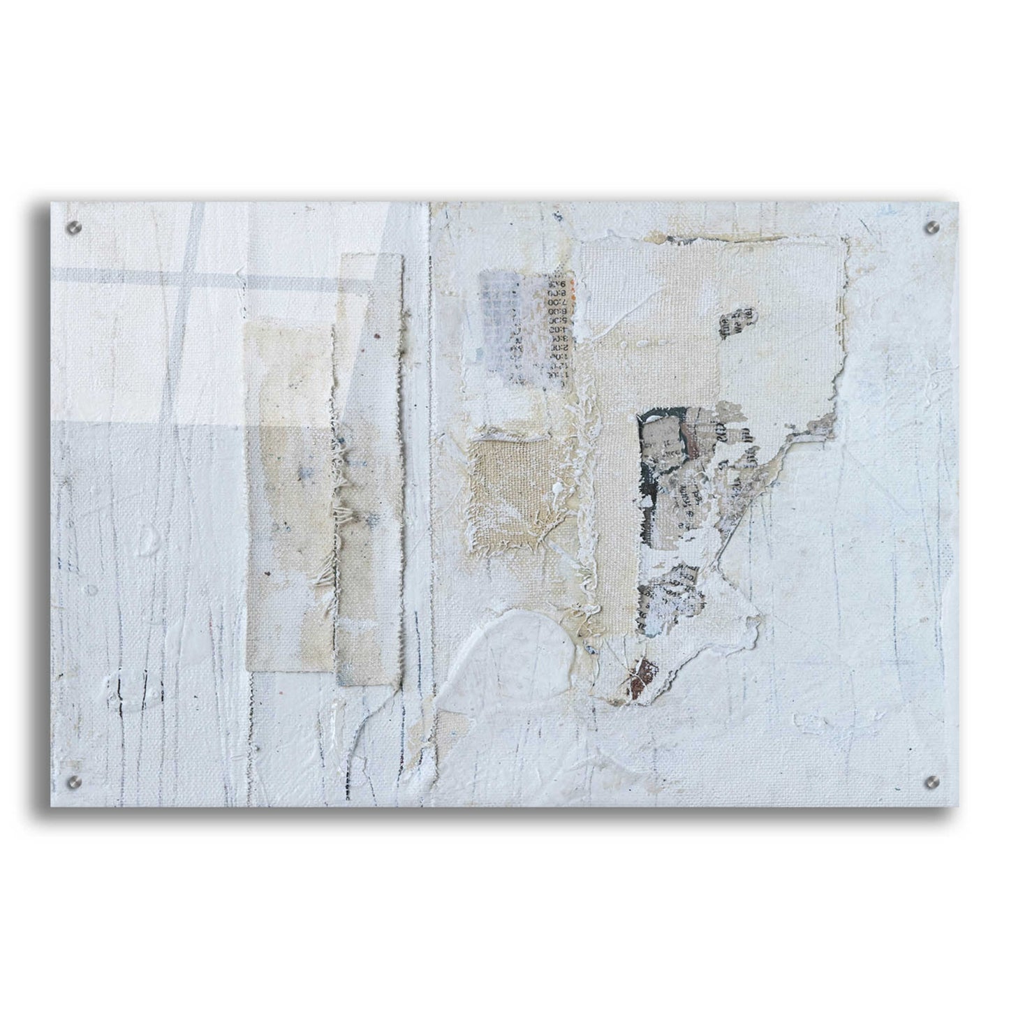 Epic Art 'Broken to Beautiful 3' by Erin Ashley, Acrylic Glass Wall Art,36x24