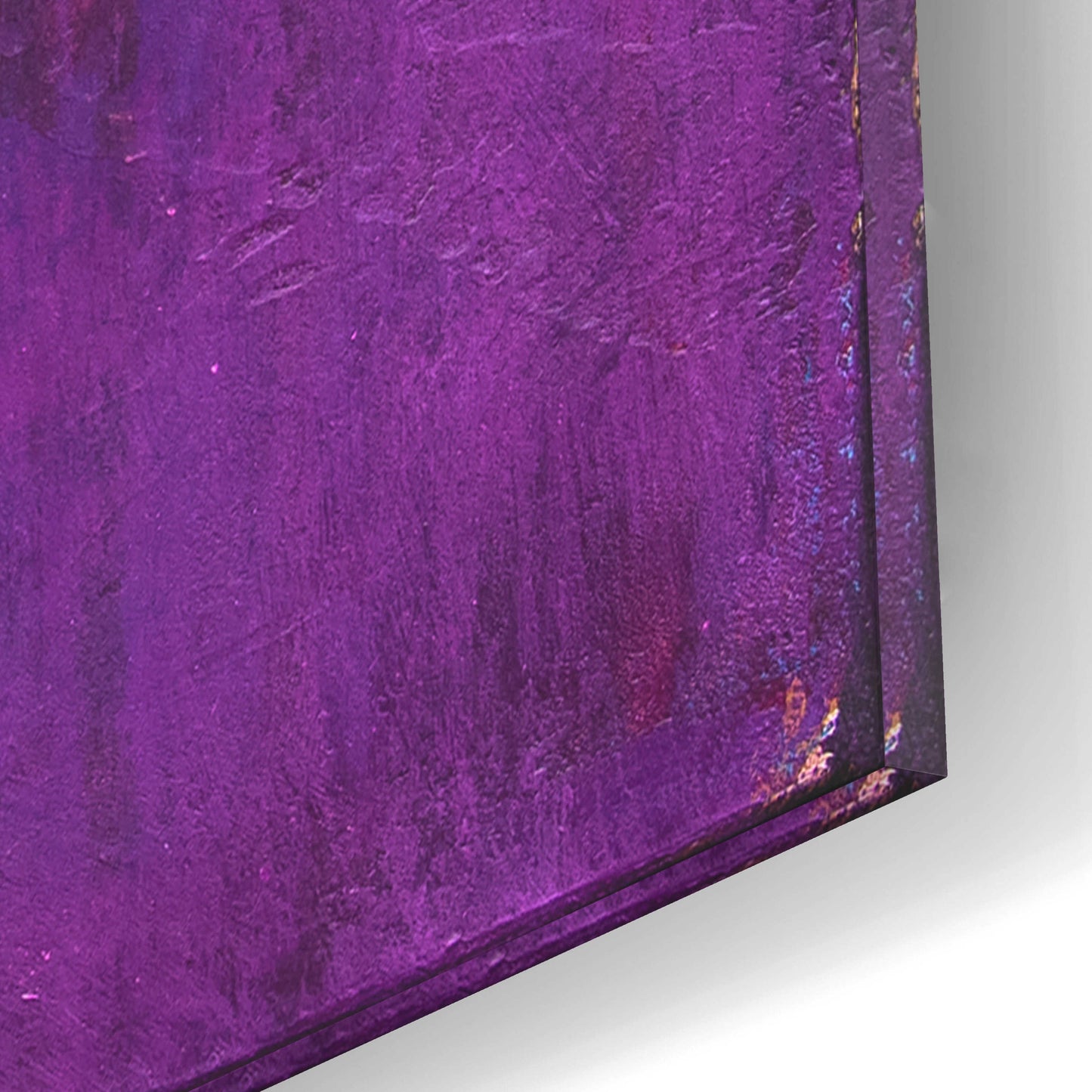Epic Art 'Purple Velvet' by Erin Ashley, Acrylic Glass Wall Art,12x12