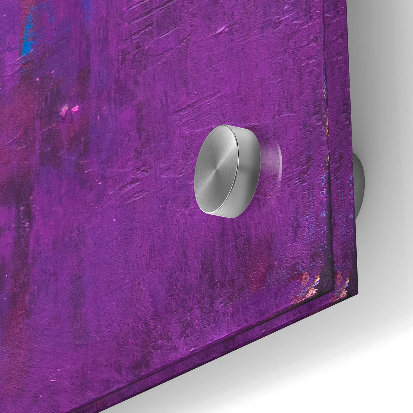 Epic Art 'Purple Velvet' by Erin Ashley, Acrylic Glass Wall Art,24x24