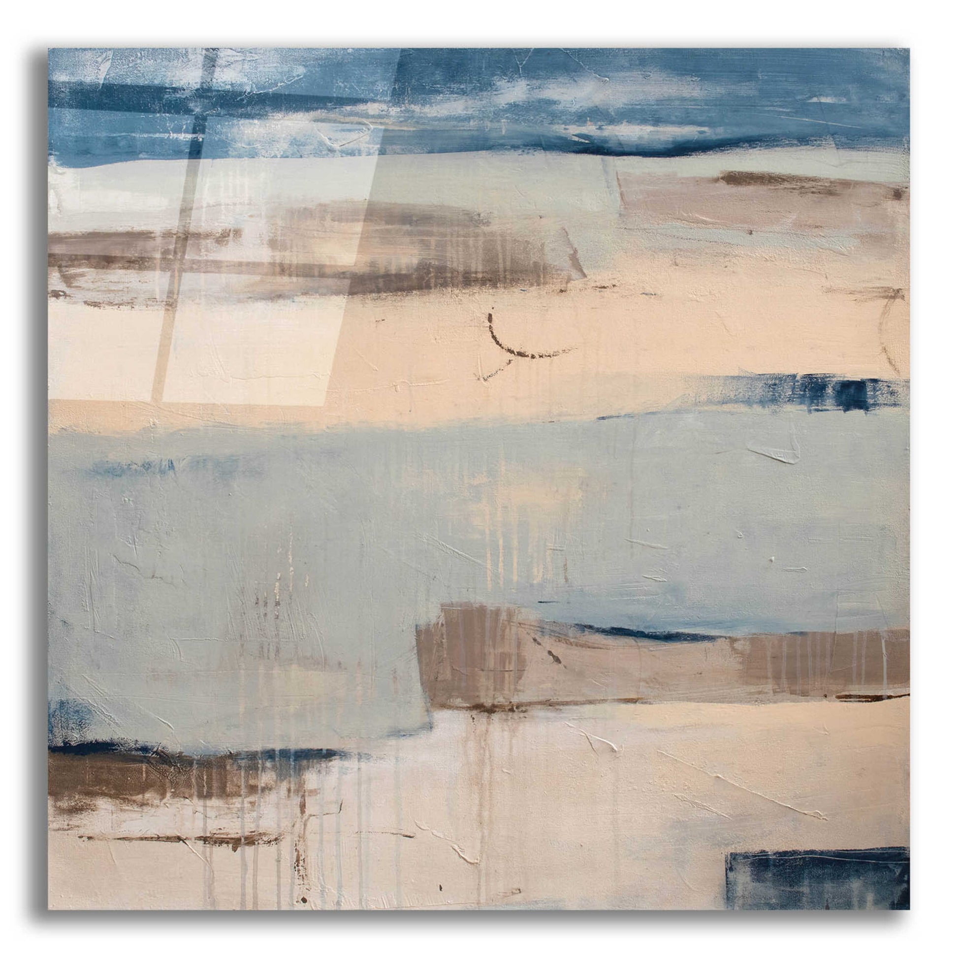 Epic Art 'Week on the Coast' by Erin Ashley, Acrylic Glass Wall Art,12x12