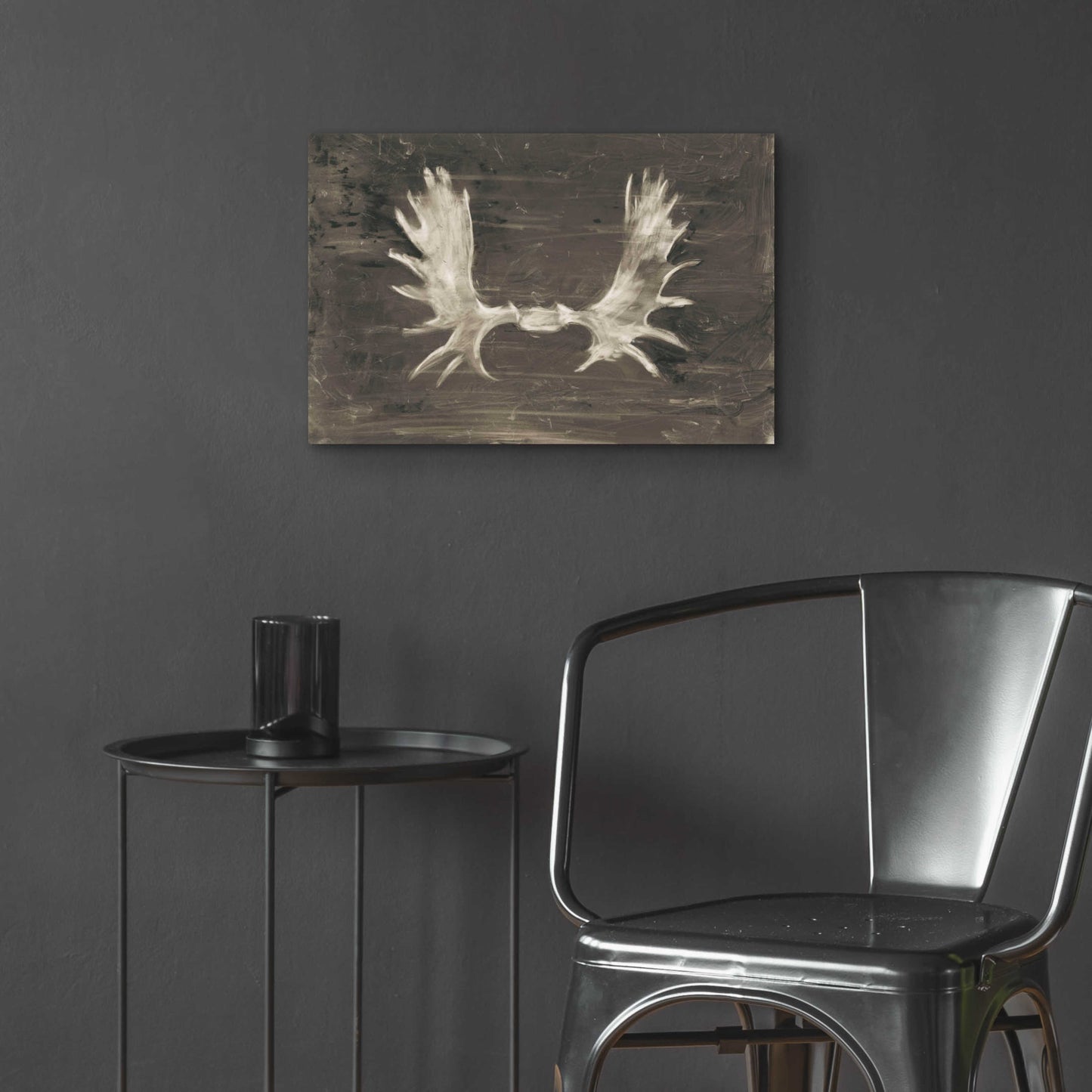 Epic Art 'Rustic Moose Mount I' by Ethan Harper, Acrylic Glass Wall Art,24x16