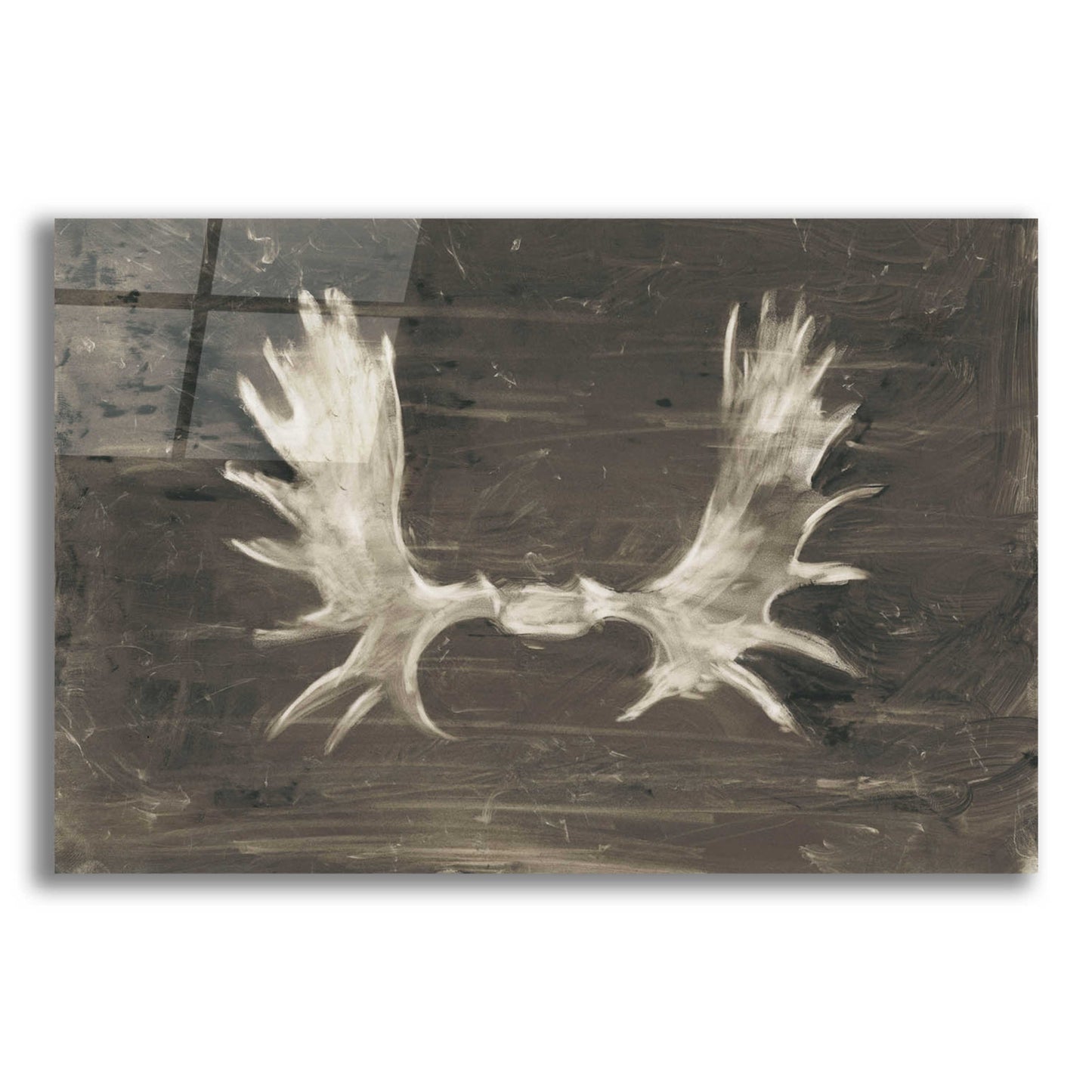 Epic Art 'Rustic Moose Mount I' by Ethan Harper, Acrylic Glass Wall Art,24x16