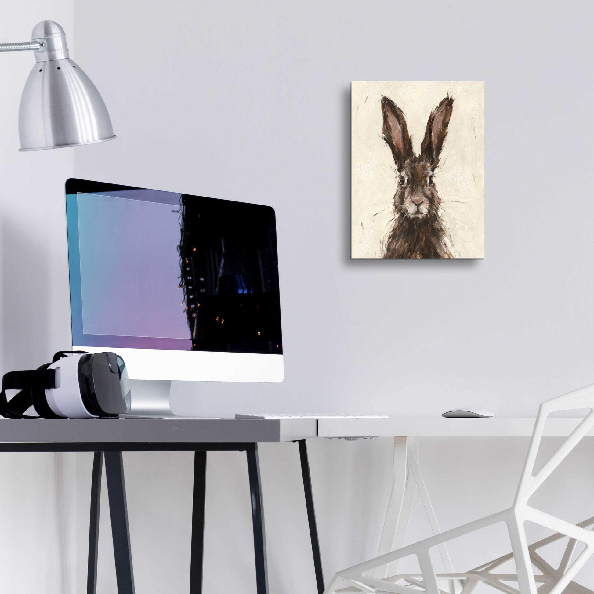 Epic Art 'European Hare I' by Ethan Harper, Acrylic Glass Wall Art,12x16