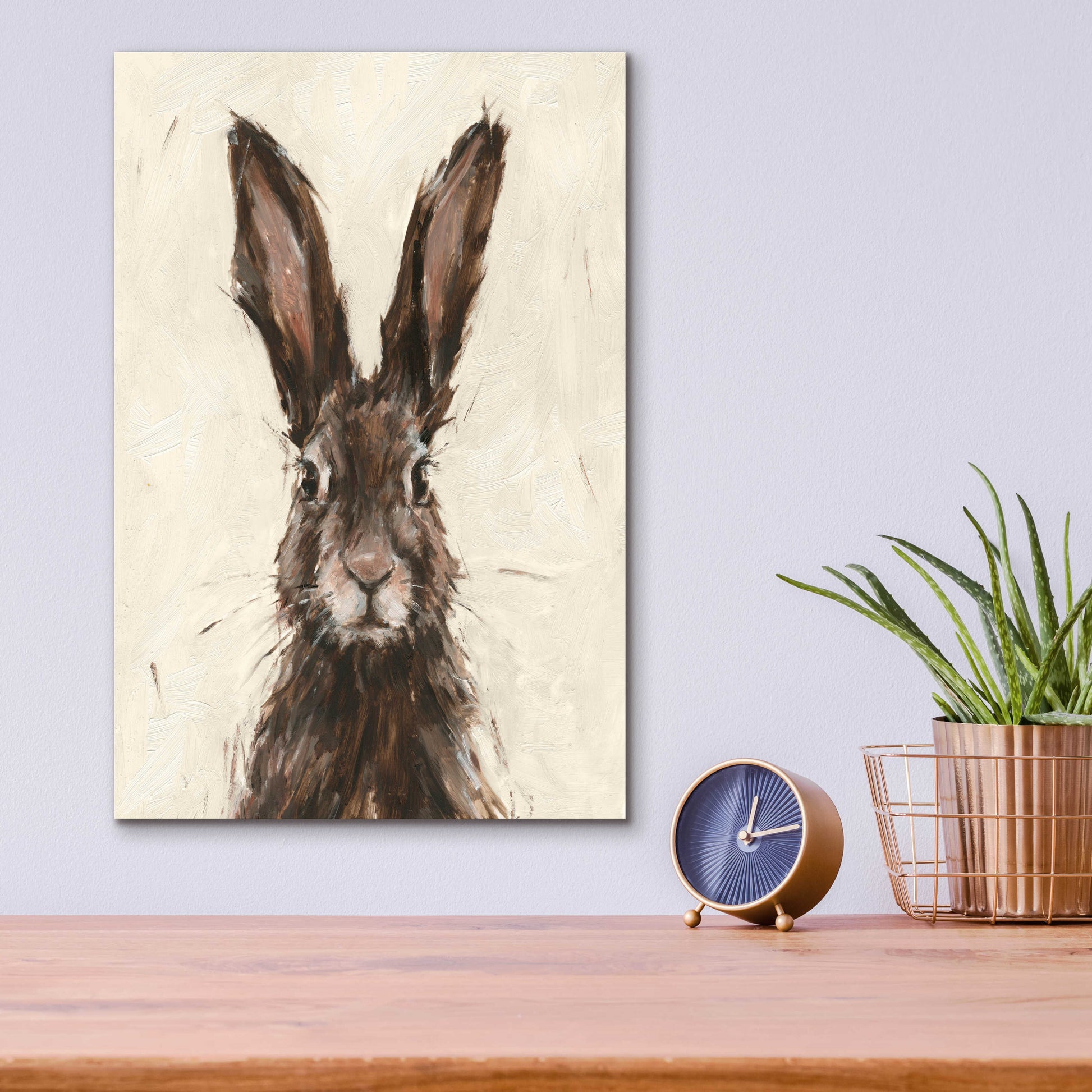 Epic Art 'European Hare I' by Ethan Harper, Acrylic Glass Wall Art,12x16