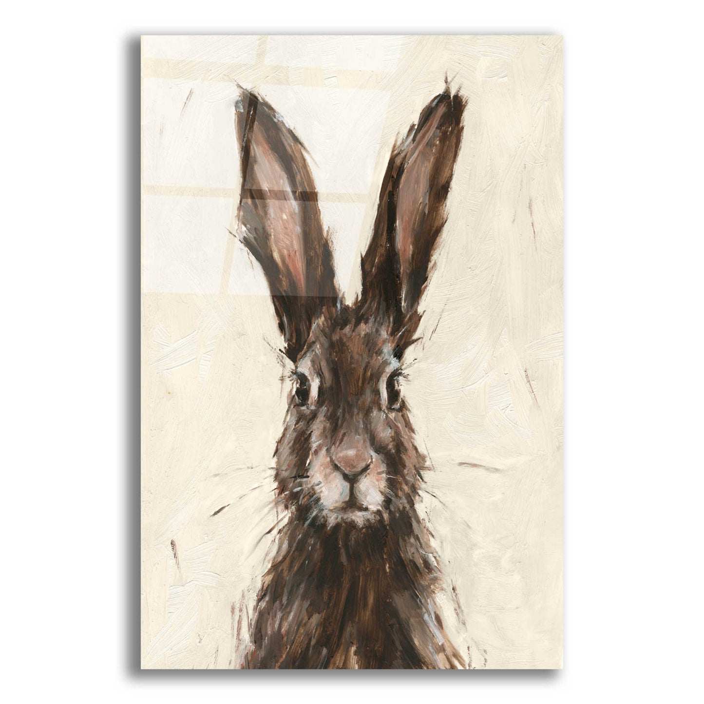 Epic Art 'European Hare I' by Ethan Harper, Acrylic Glass Wall Art,12x16