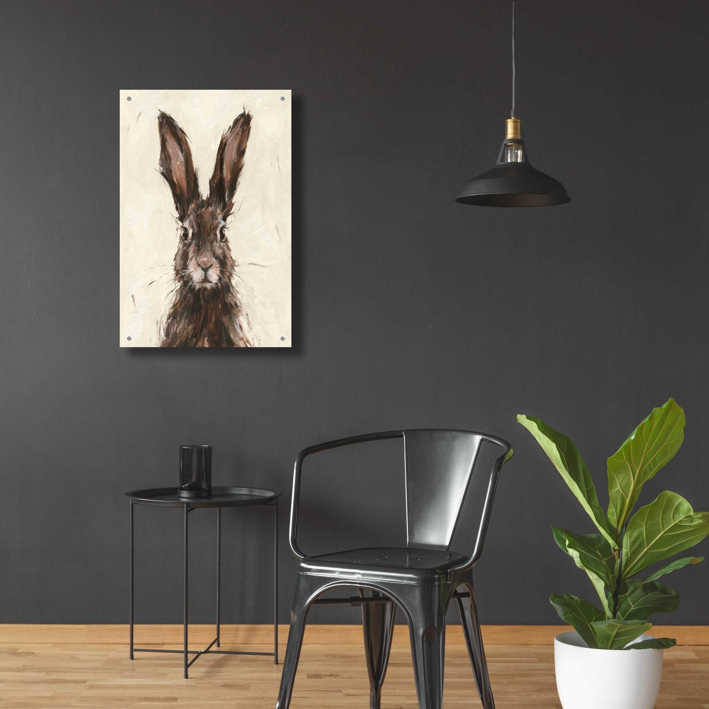 Epic Art 'European Hare I' by Ethan Harper, Acrylic Glass Wall Art,24x36