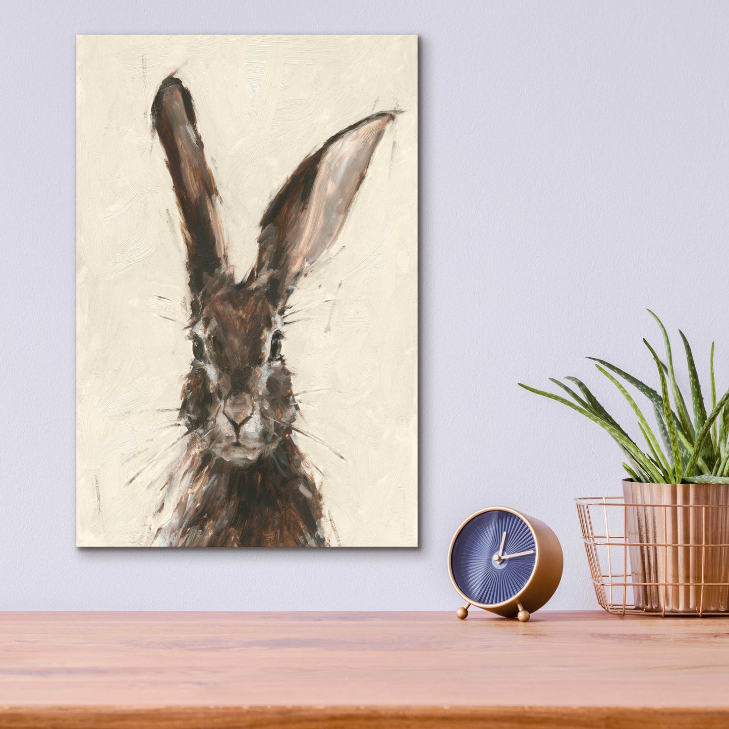 Epic Art 'European Hare II' by Ethan Harper, Acrylic Glass Wall Art,12x16