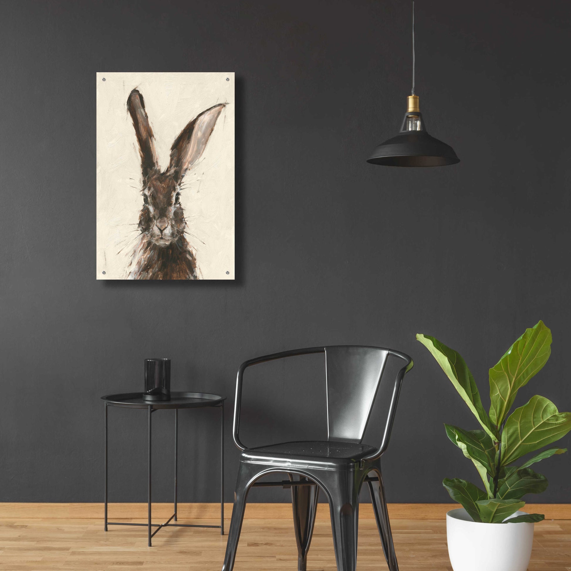 Epic Art 'European Hare II' by Ethan Harper, Acrylic Glass Wall Art,24x36