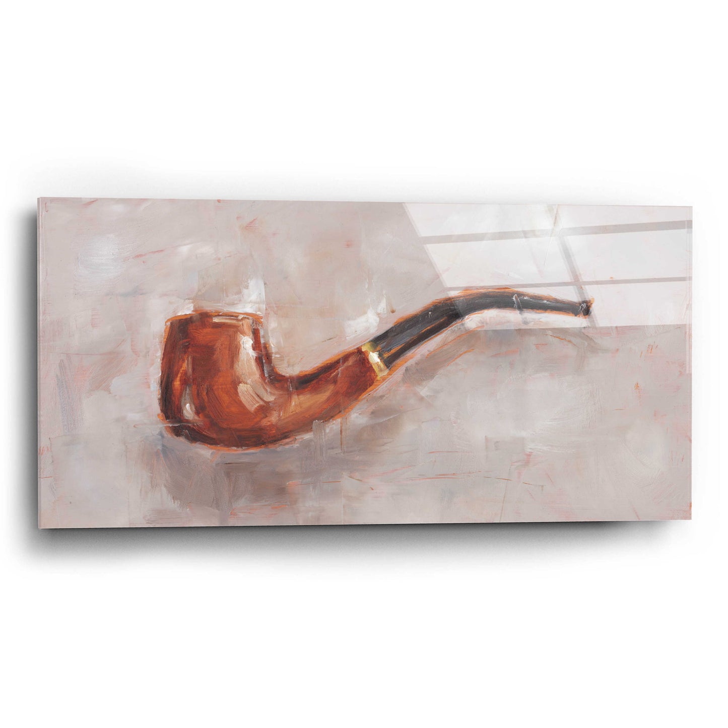 Epic Art 'This is a Pipe II' by Ethan Harper, Acrylic Glass Wall Art,24x12