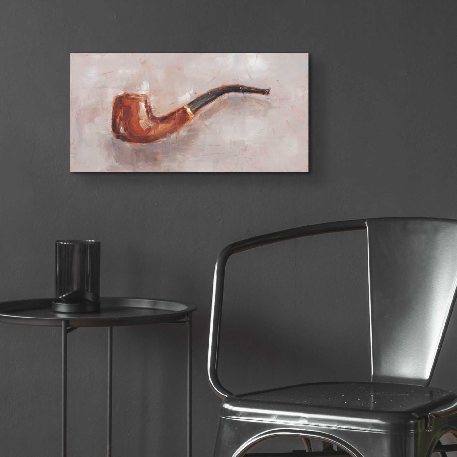 Epic Art 'This is a Pipe II' by Ethan Harper, Acrylic Glass Wall Art,24x12