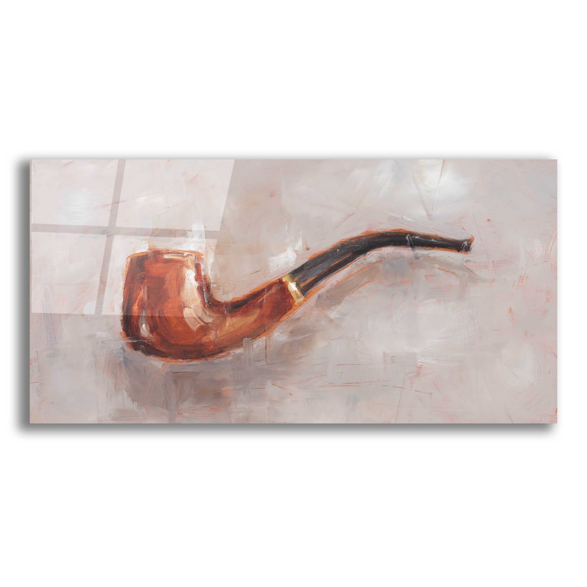 Epic Art 'This is a Pipe II' by Ethan Harper, Acrylic Glass Wall Art,24x12