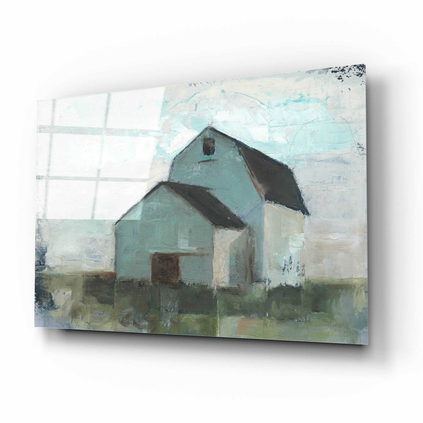 Epic Art 'Barn at Sunset I' by Ethan Harper, Acrylic Glass Wall Art,16x12