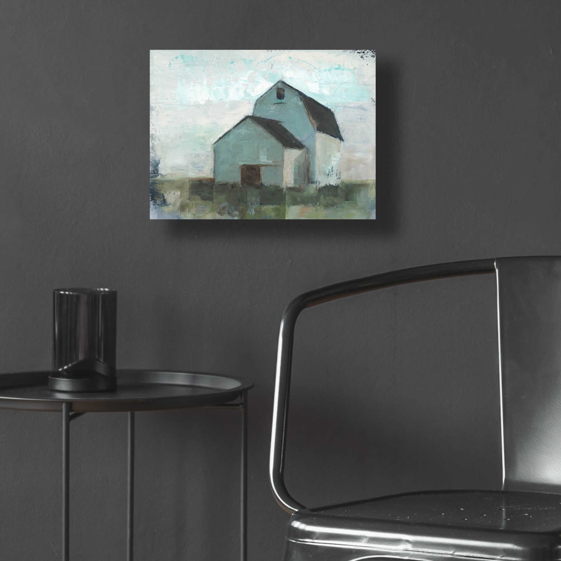 Epic Art 'Barn at Sunset I' by Ethan Harper, Acrylic Glass Wall Art,16x12