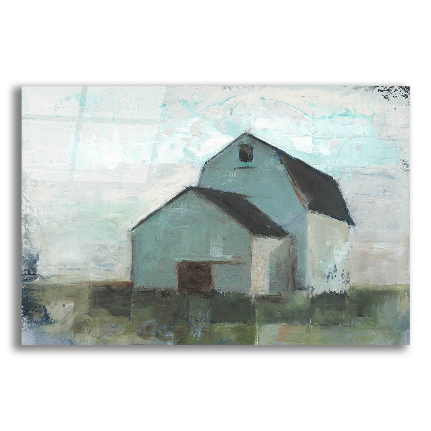 Epic Art 'Barn at Sunset I' by Ethan Harper, Acrylic Glass Wall Art,16x12