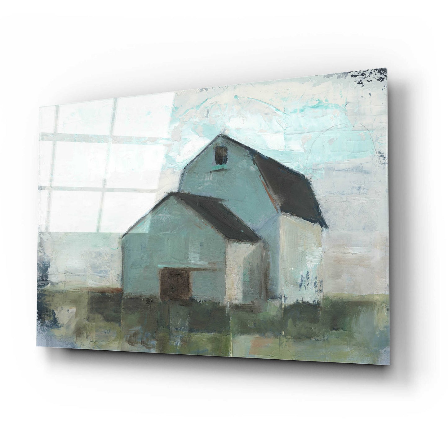 Epic Art 'Barn at Sunset I' by Ethan Harper, Acrylic Glass Wall Art,24x16