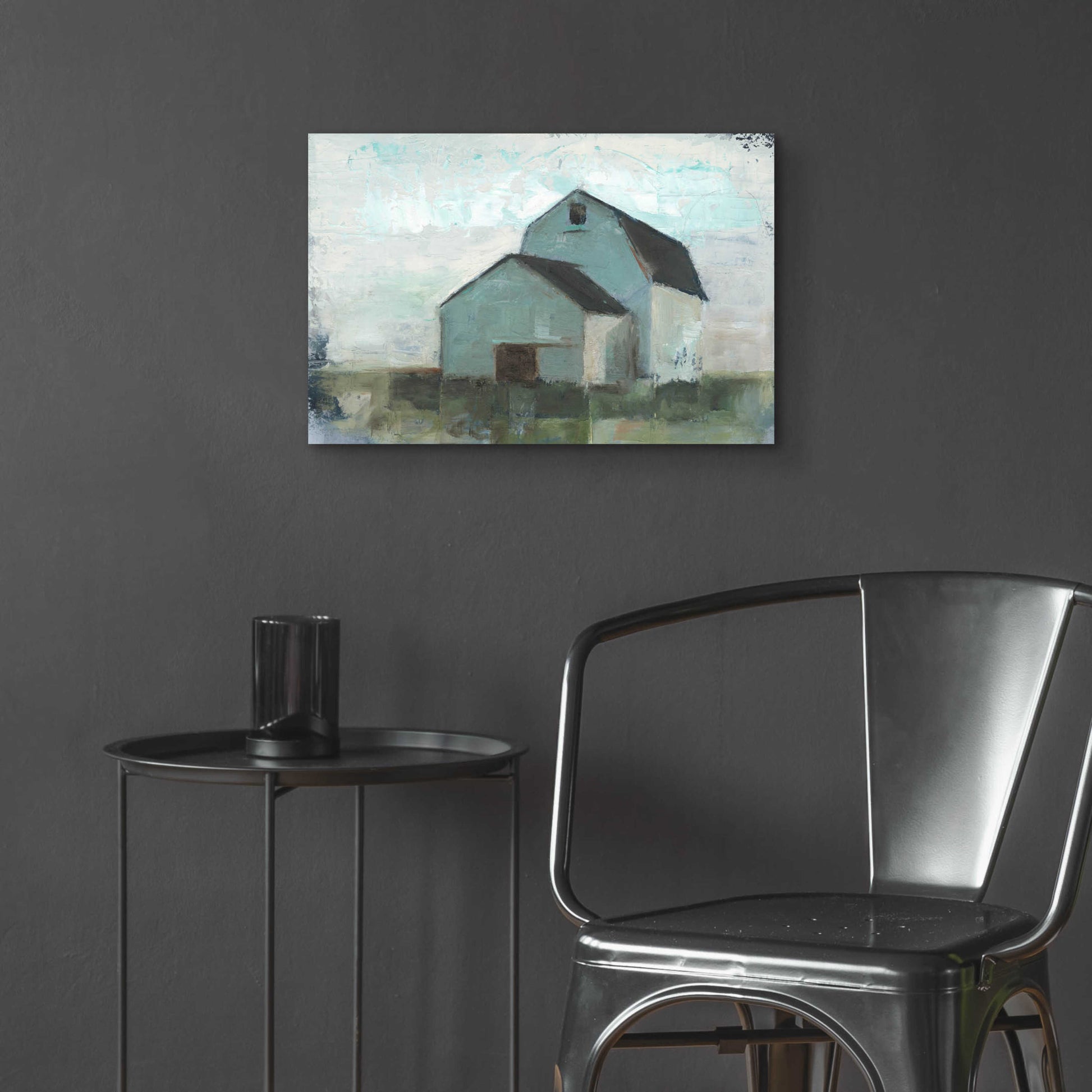 Epic Art 'Barn at Sunset I' by Ethan Harper, Acrylic Glass Wall Art,24x16