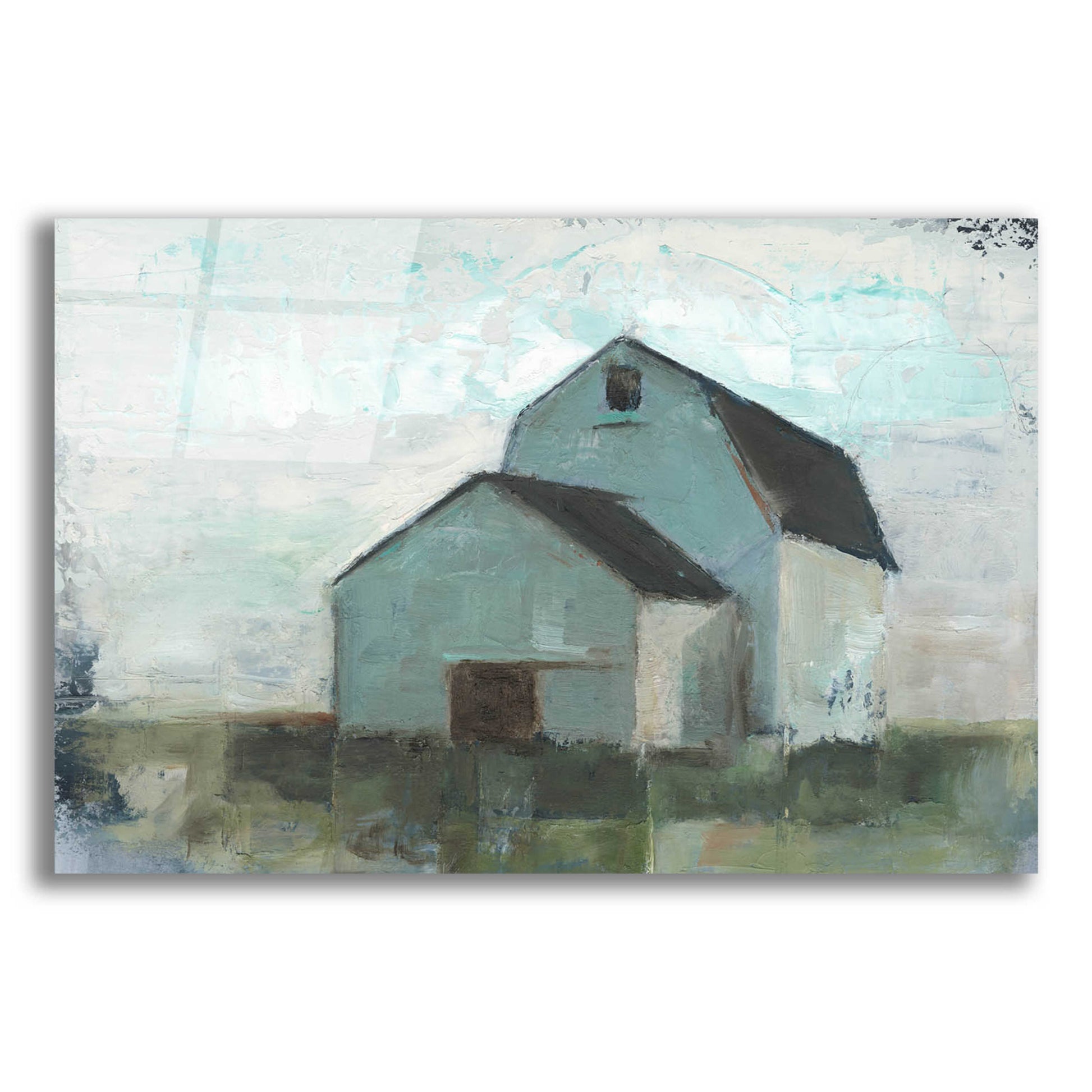 Epic Art 'Barn at Sunset I' by Ethan Harper, Acrylic Glass Wall Art,24x16