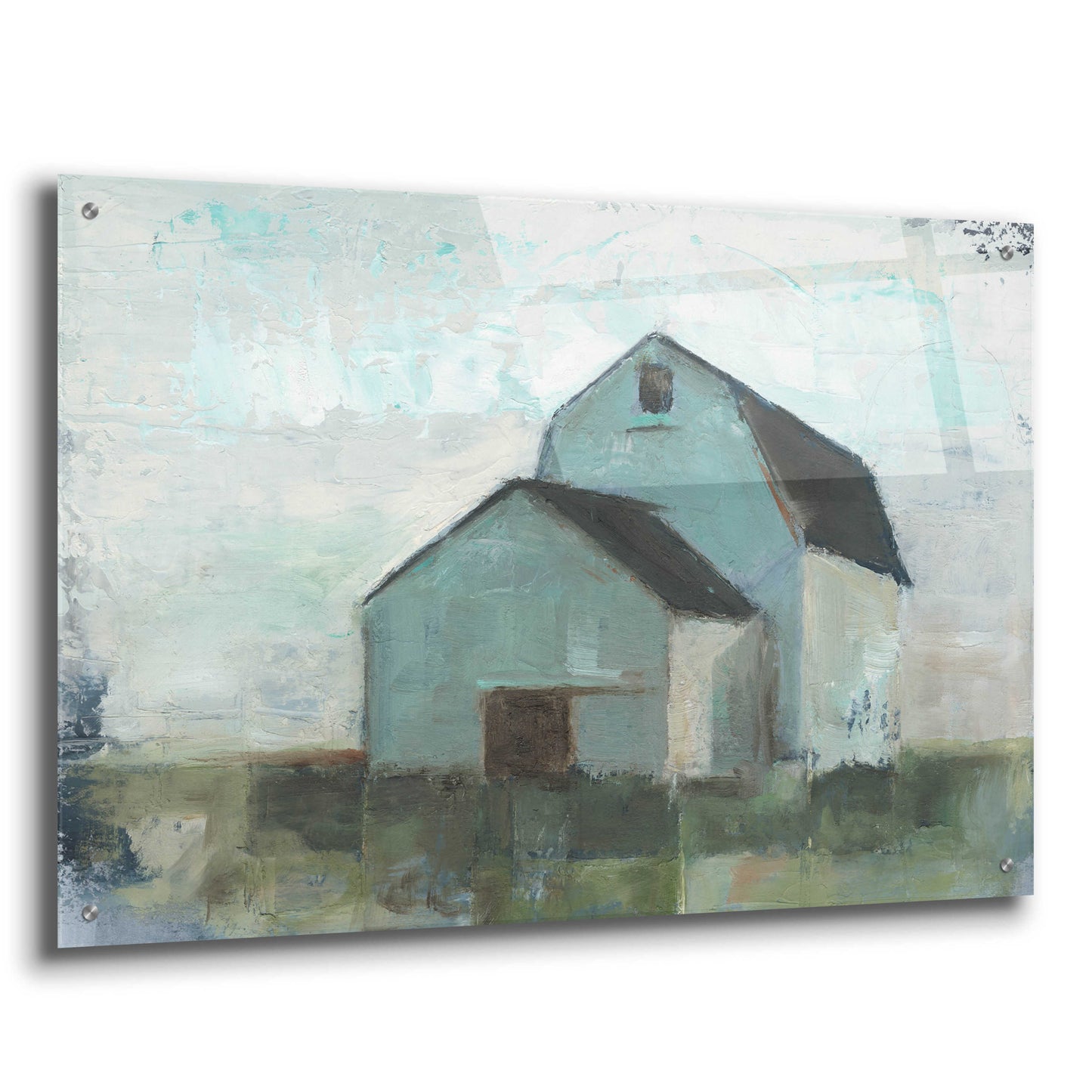 Epic Art 'Barn at Sunset I' by Ethan Harper, Acrylic Glass Wall Art,36x24