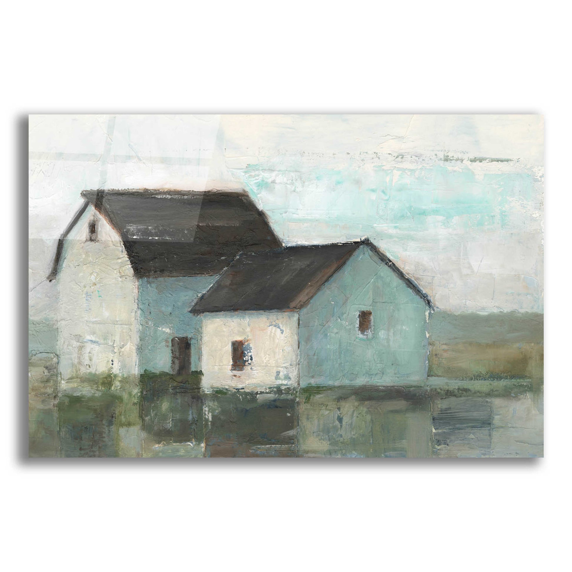 Epic Art 'Barn at Sunset II' by Ethan Harper, Acrylic Glass Wall Art,16x12