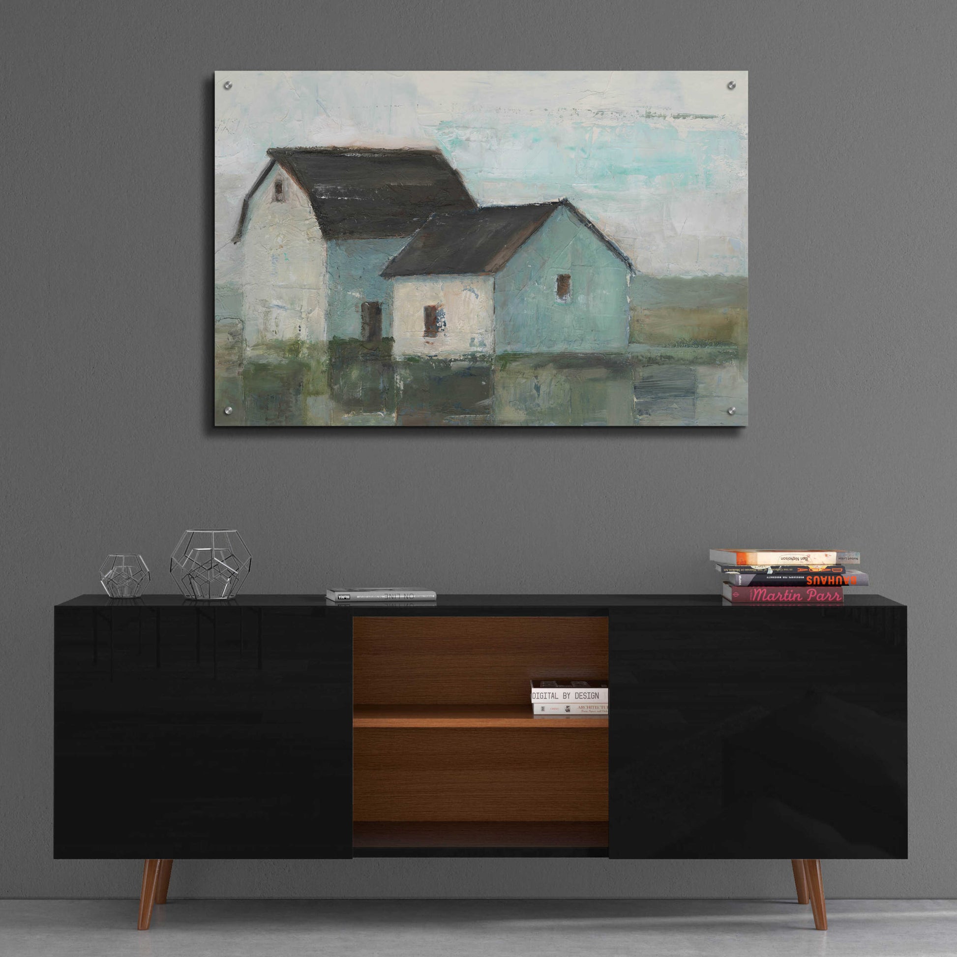 Epic Art 'Barn at Sunset II' by Ethan Harper, Acrylic Glass Wall Art,36x24