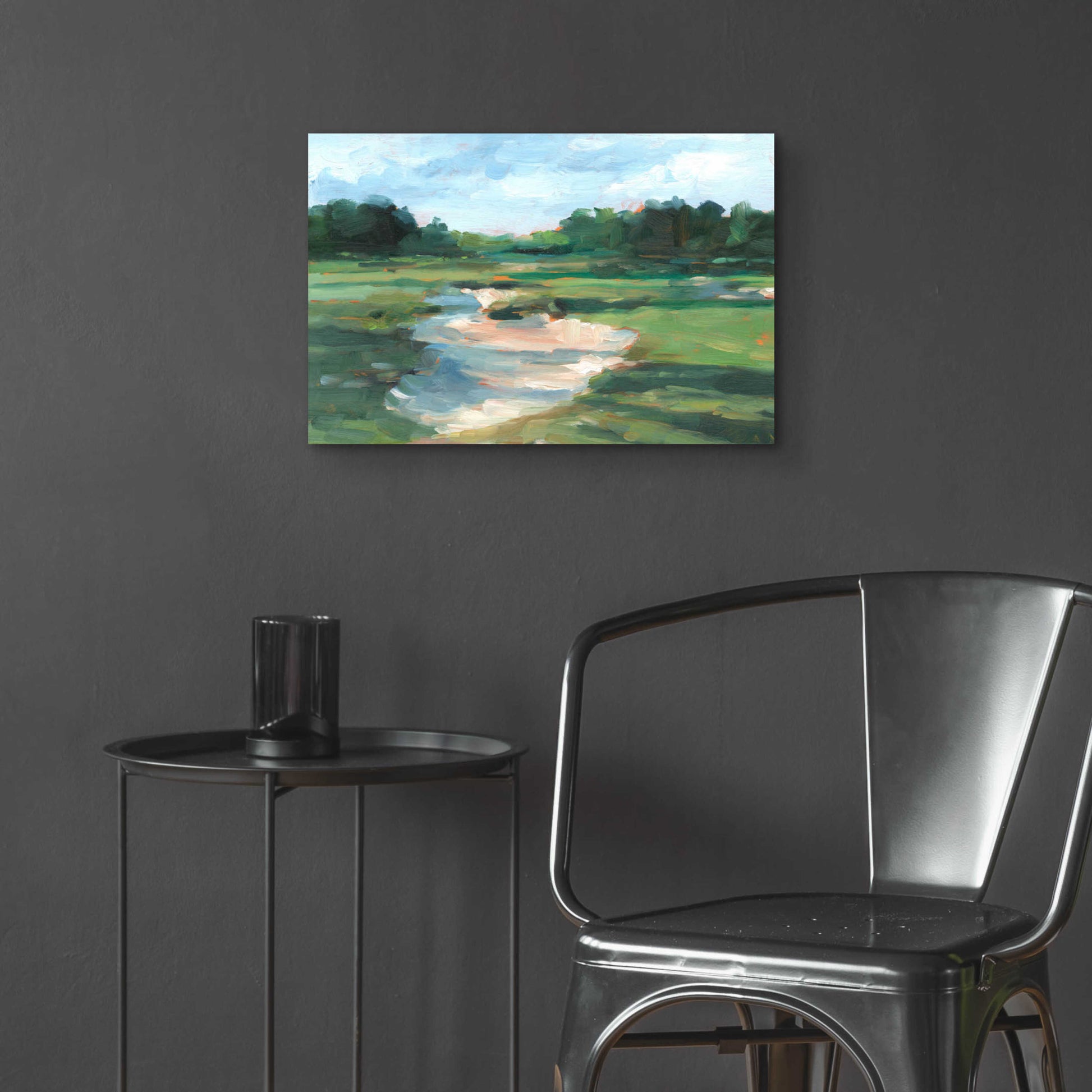 Epic Art 'Golf Course Study I' by Ethan Harper, Acrylic Glass Wall Art,24x16