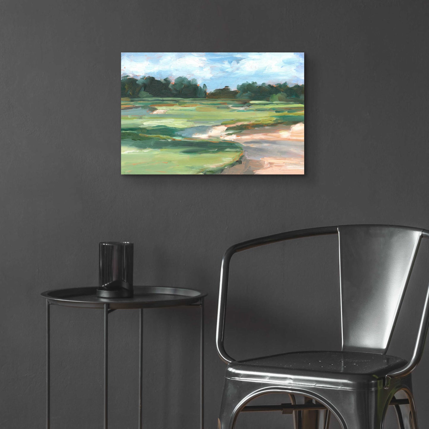 Epic Art 'Golf Course Study II' by Ethan Harper, Acrylic Glass Wall Art,24x16