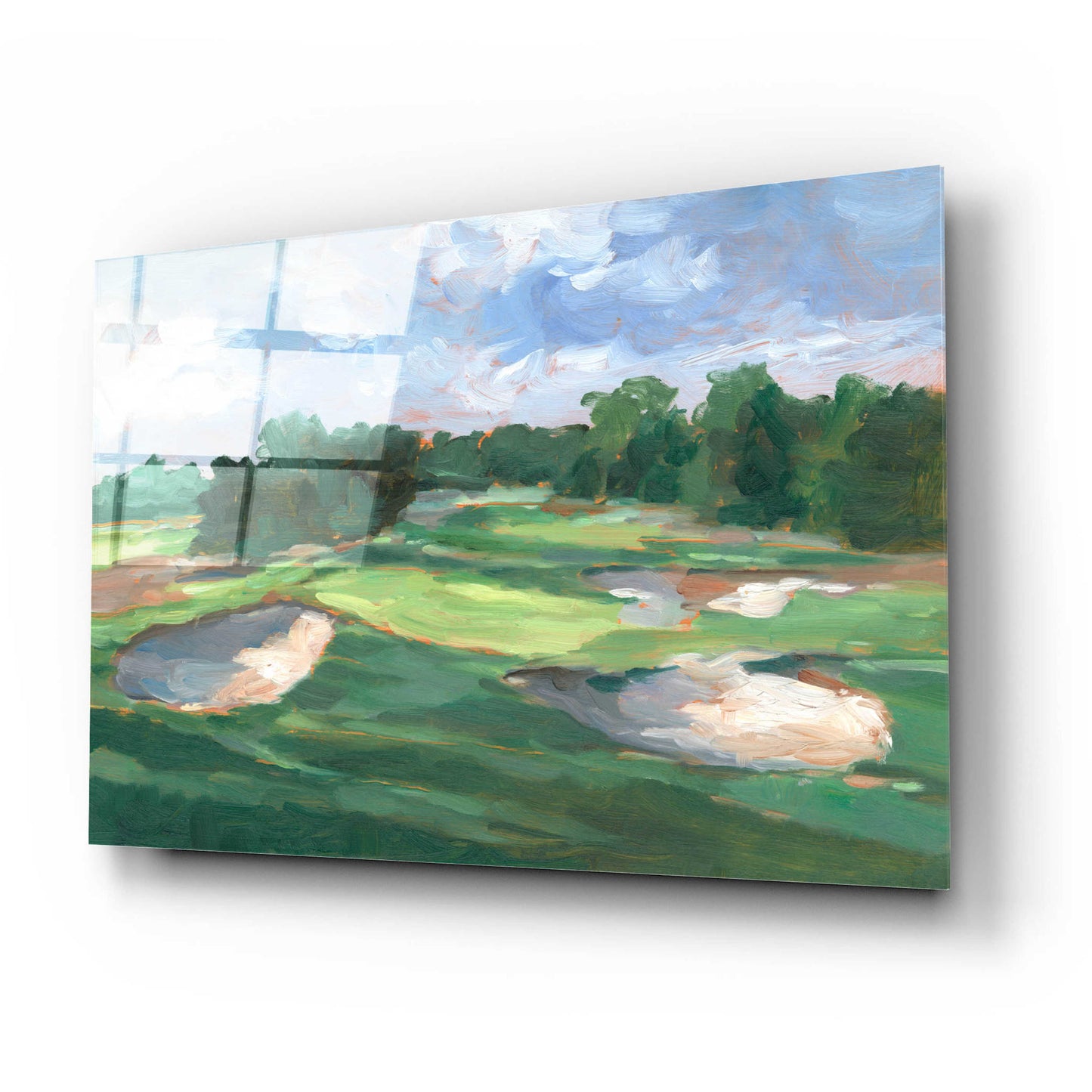 Epic Art 'Golf Course Study III' by Ethan Harper, Acrylic Glass Wall Art,24x16