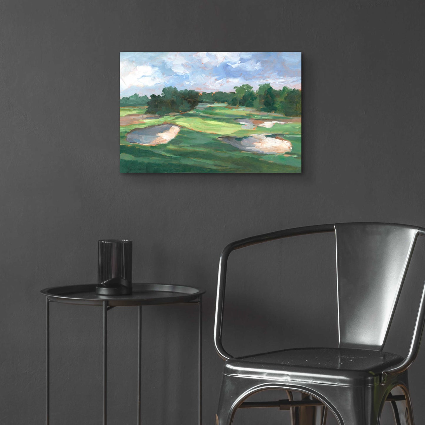 Epic Art 'Golf Course Study III' by Ethan Harper, Acrylic Glass Wall Art,24x16