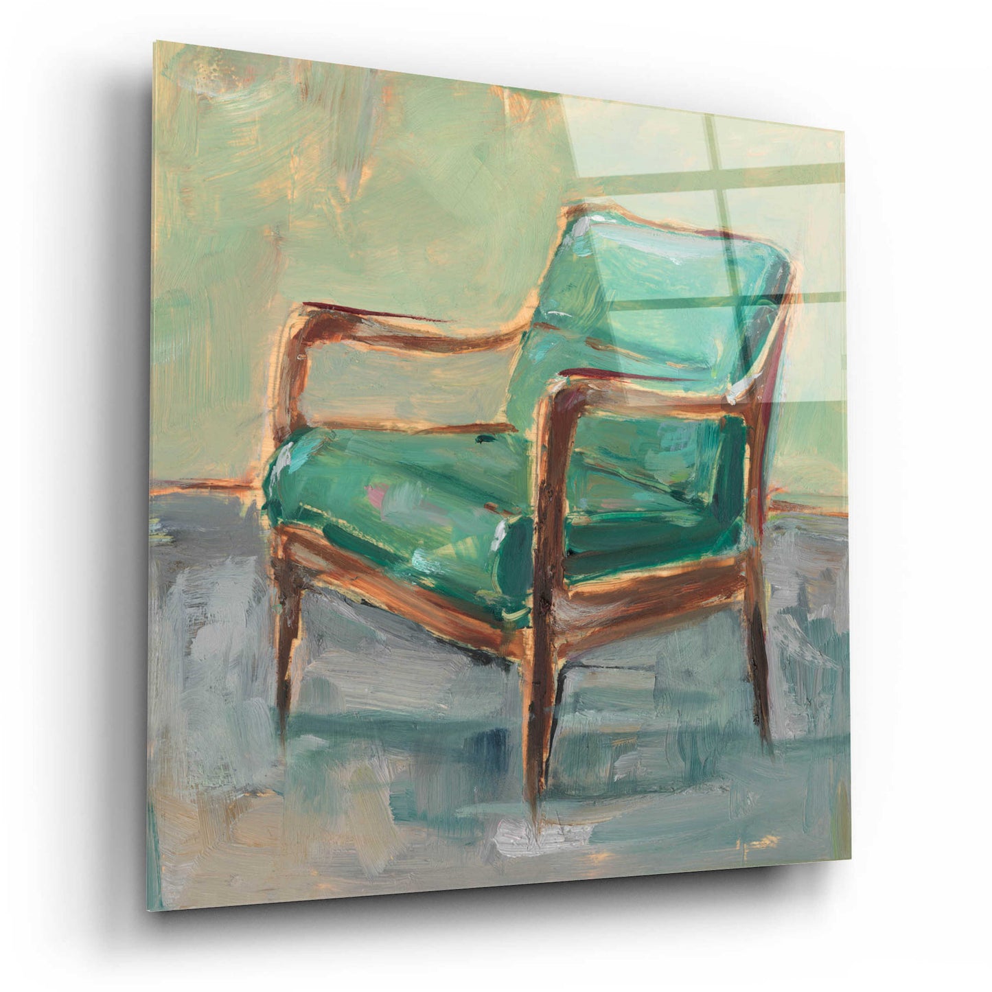 Epic Art 'Have a Seat II' by Ethan Harper, Acrylic Glass Wall Art,12x12