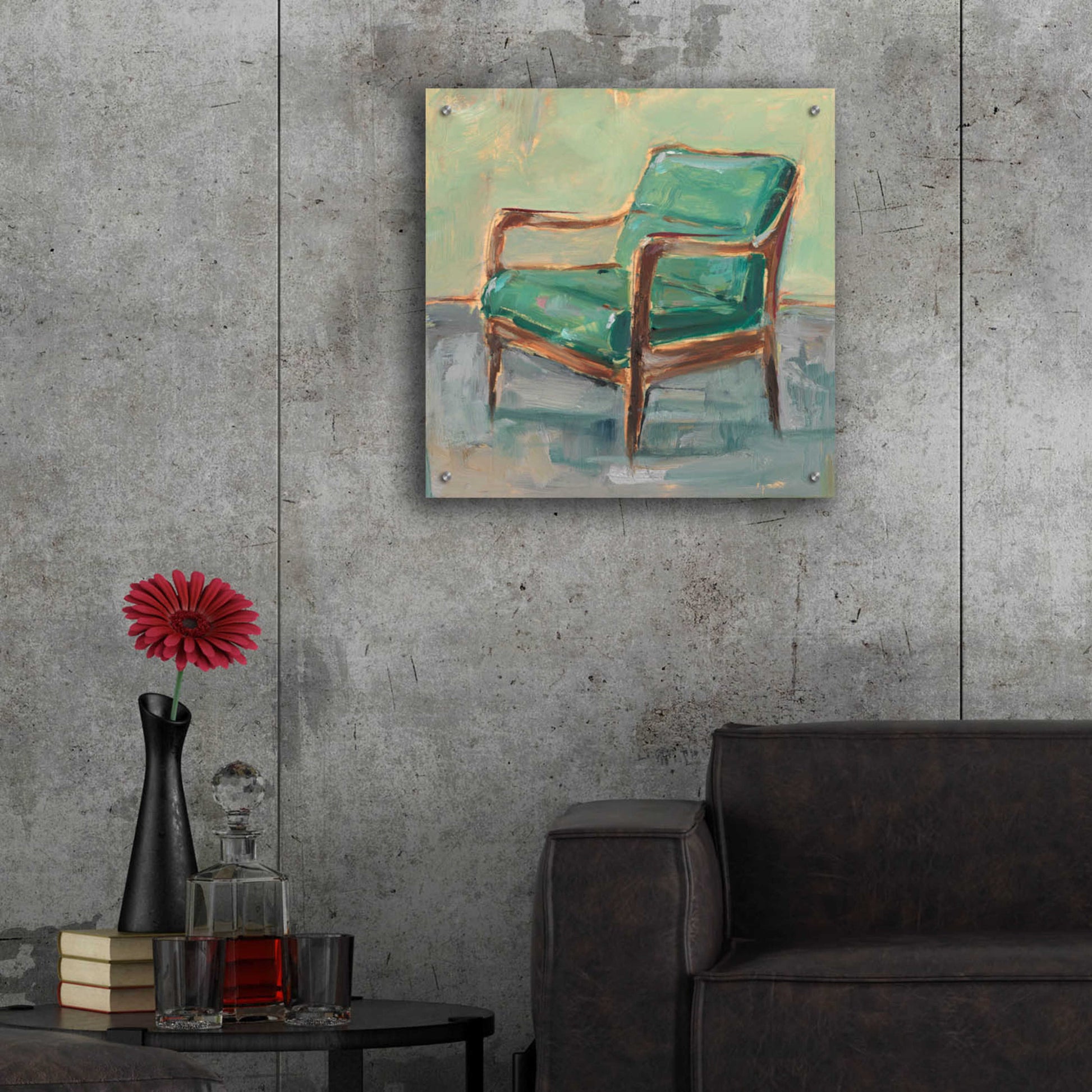 Epic Art 'Have a Seat II' by Ethan Harper, Acrylic Glass Wall Art,24x24