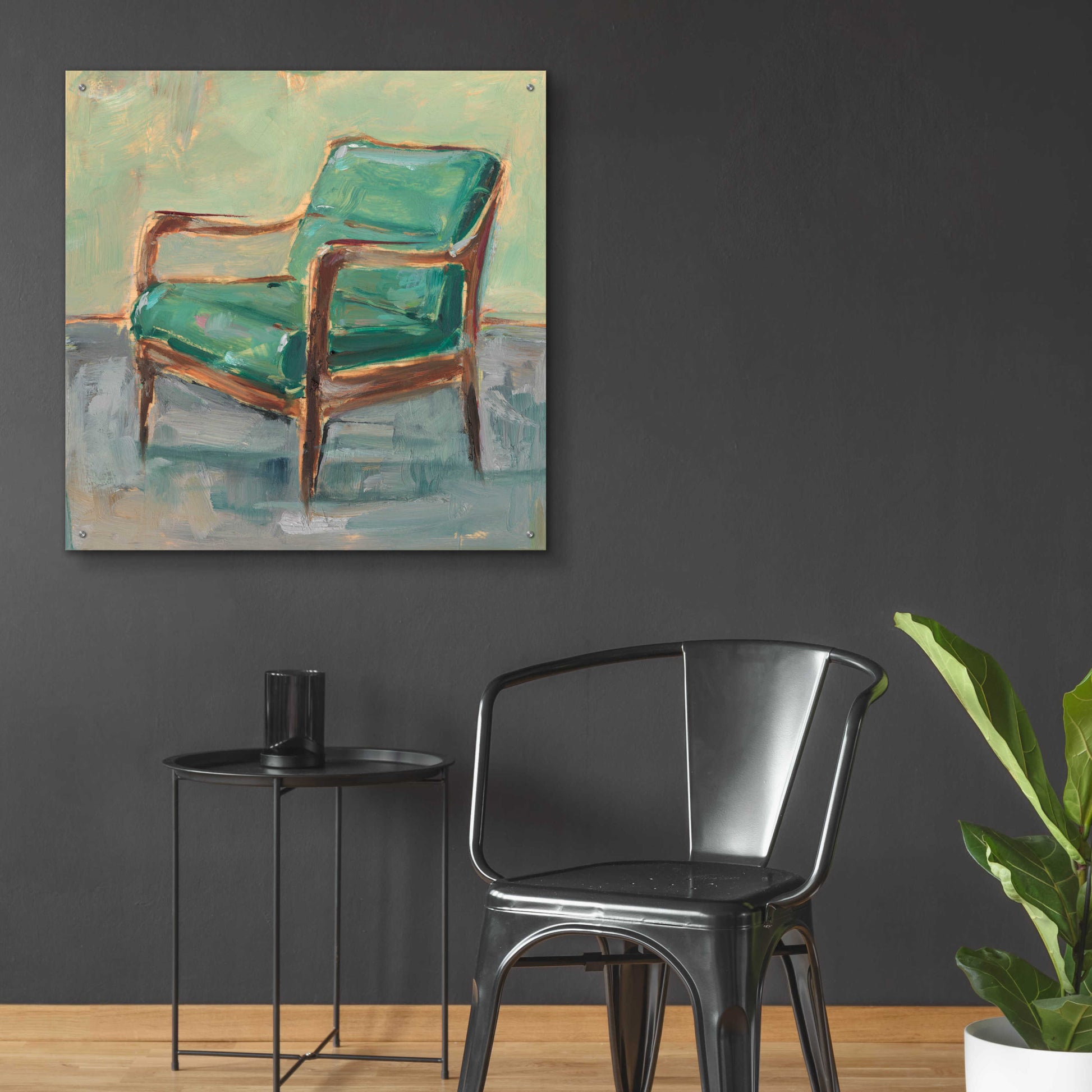 Epic Art 'Have a Seat II' by Ethan Harper, Acrylic Glass Wall Art,36x36