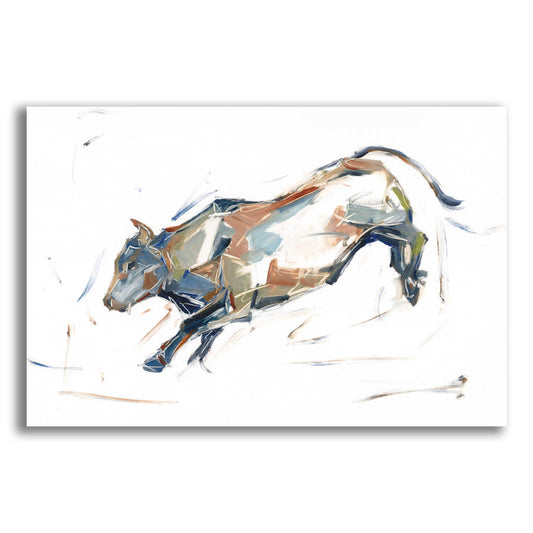 Epic Art 'Modern Bull Study II' by Ethan Harper, Acrylic Glass Wall Art