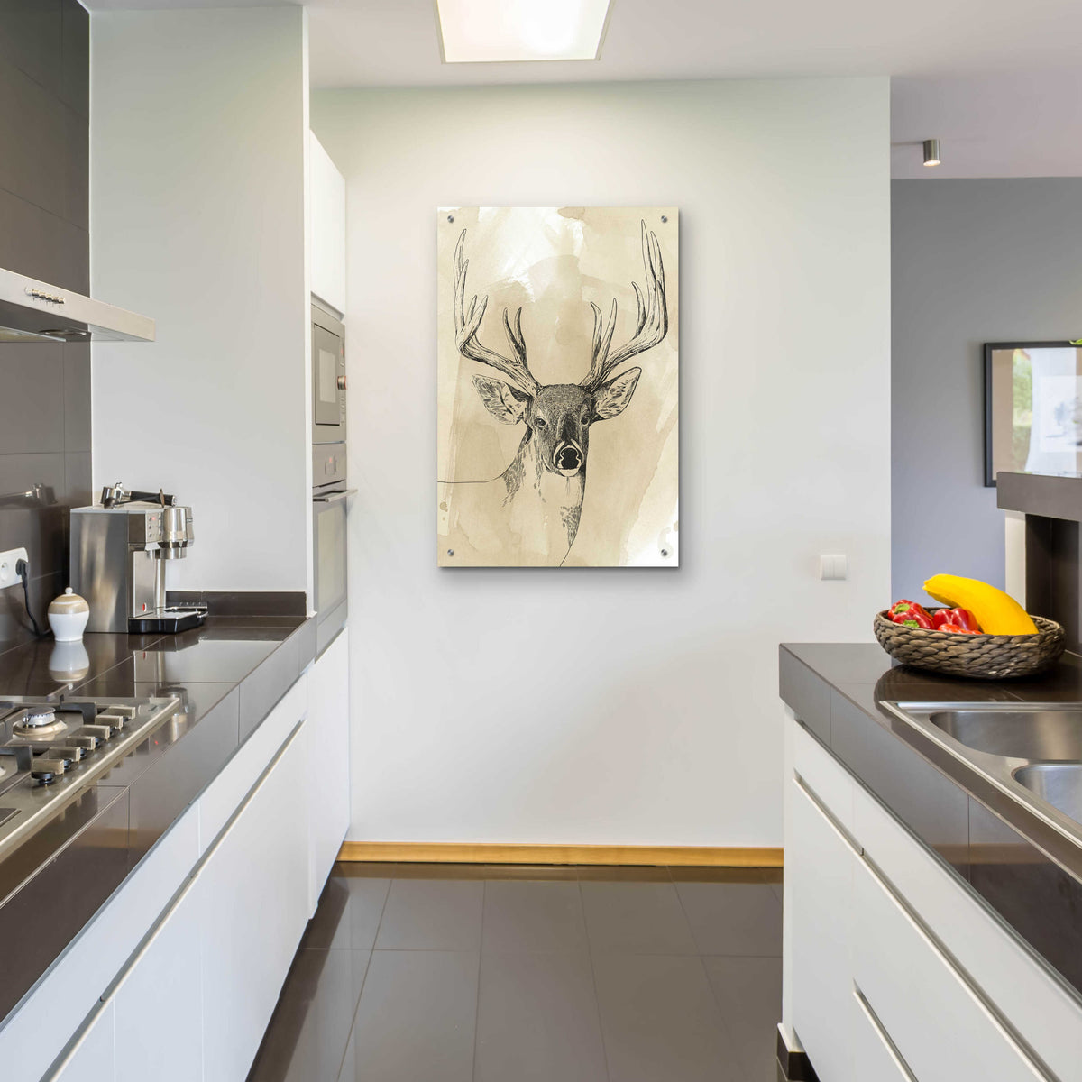 Epic Art 'Burnished Buck I' by Grace Popp, Acrylic Glass Wall Art,24x36