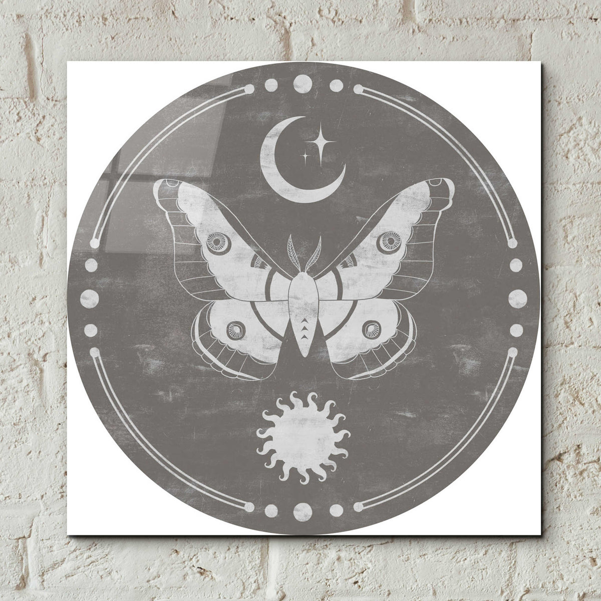 Epic Art 'Hallowed Moon Collection C' by Grace Popp, Acrylic Glass Wall Art,12x12