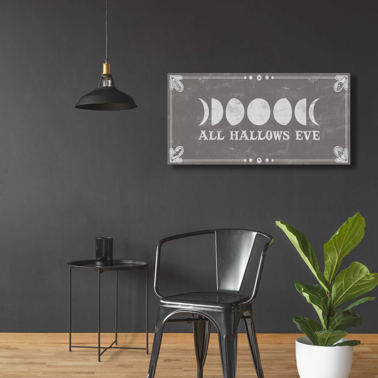 Epic Art 'Hallowed Moon Collection D' by Grace Popp, Acrylic Glass Wall Art,48x24