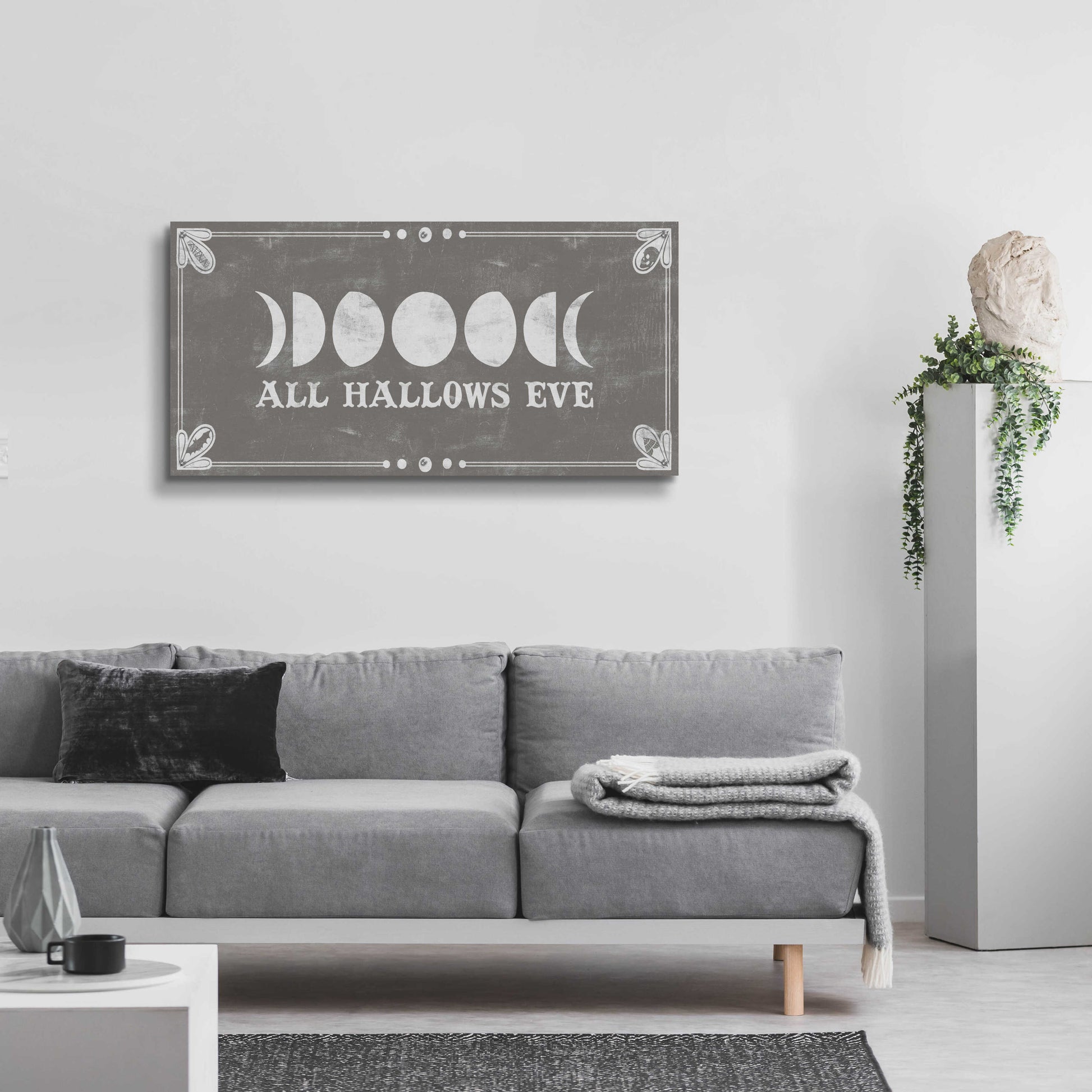 Epic Art 'Hallowed Moon Collection D' by Grace Popp, Acrylic Glass Wall Art,48x24