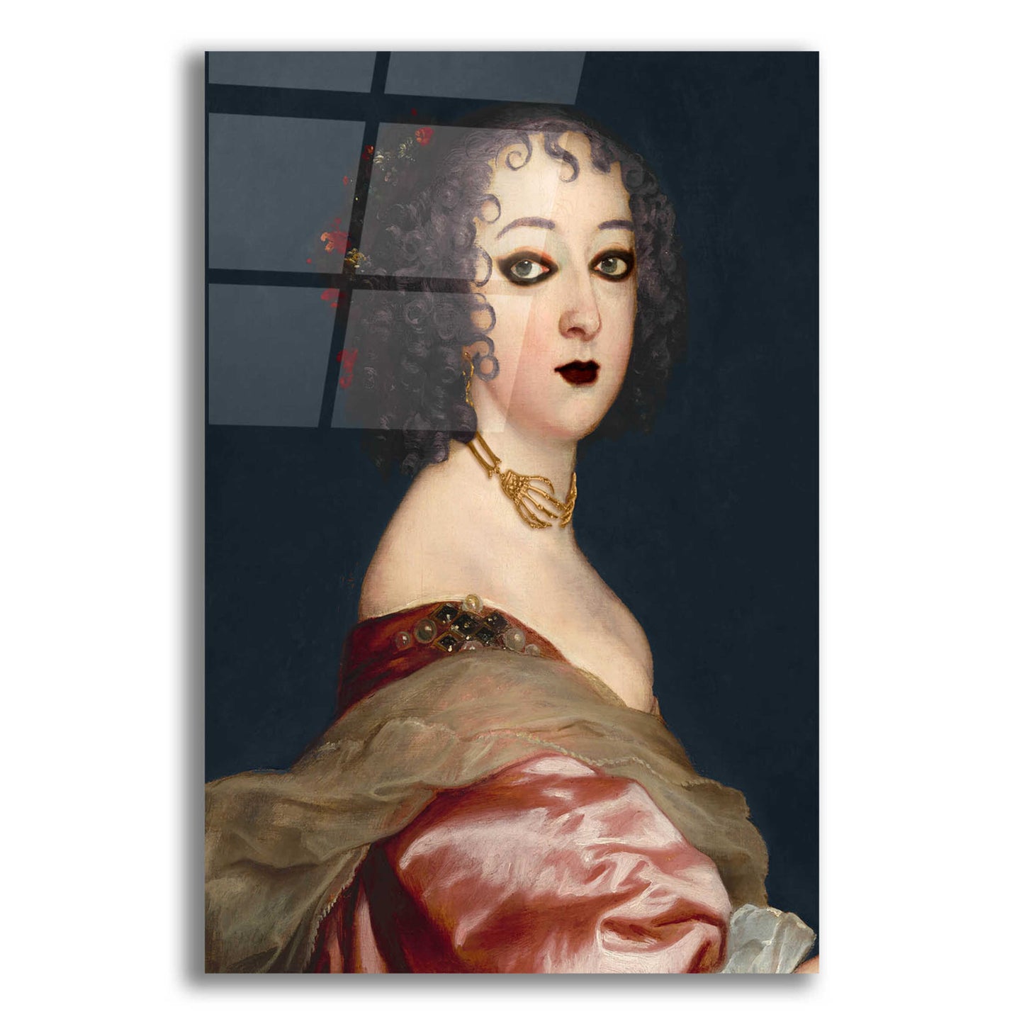 Epic Art 'Gothic Jane II' by Grace Popp, Acrylic Glass Wall Art,16x24