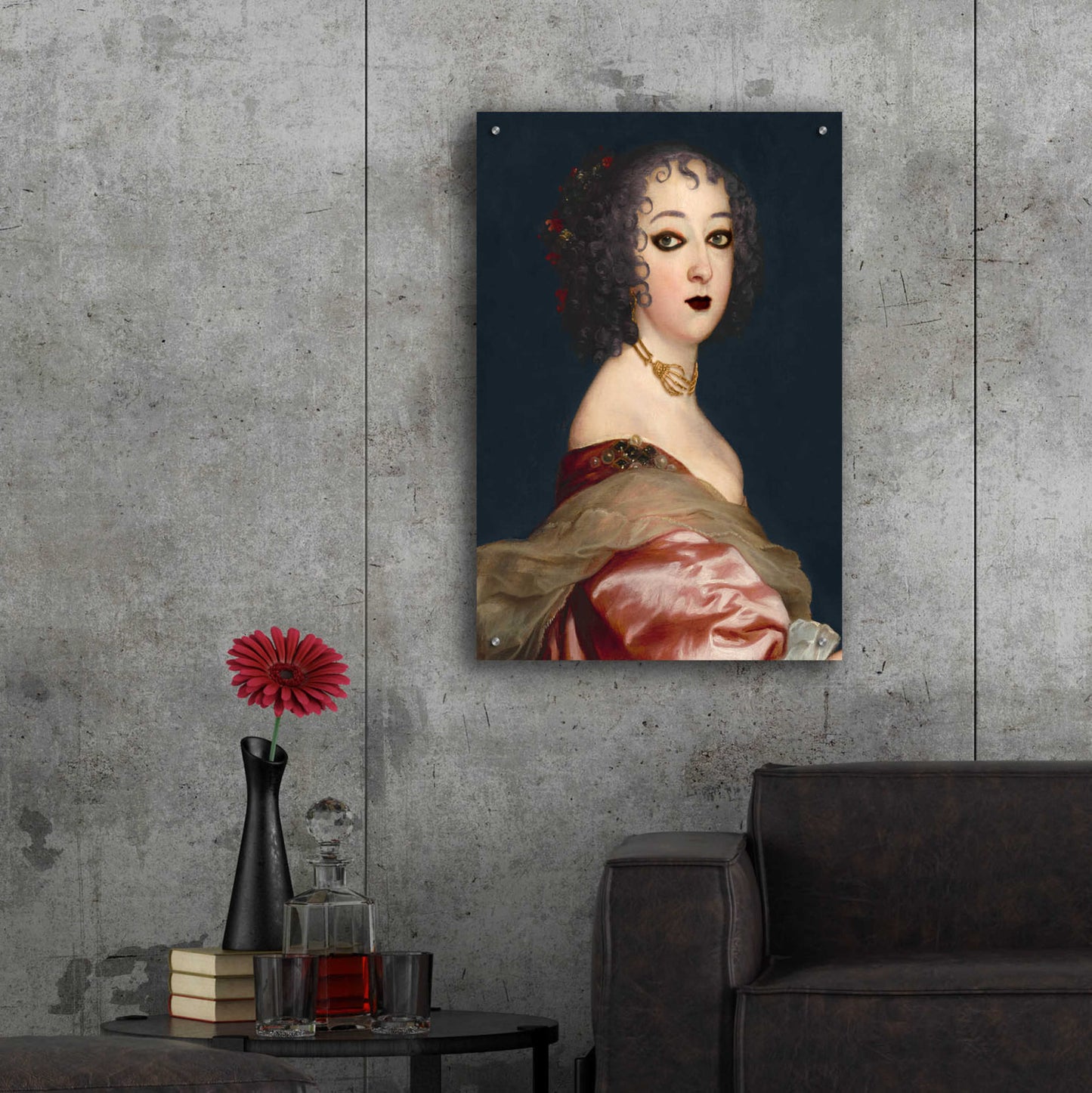 Epic Art 'Gothic Jane II' by Grace Popp, Acrylic Glass Wall Art,24x36