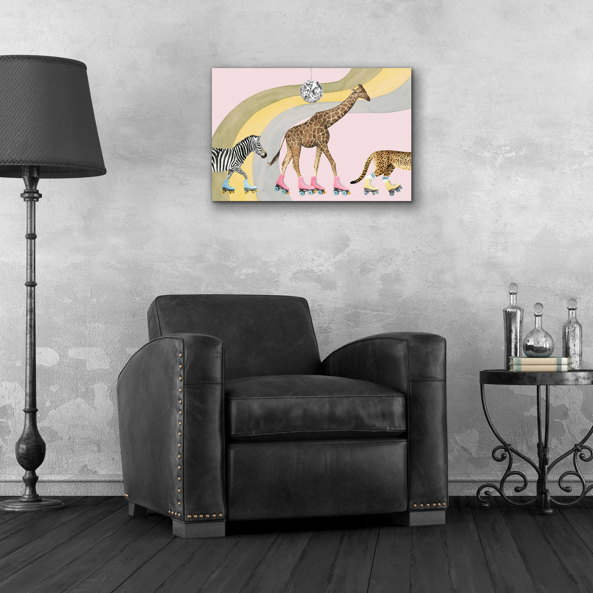 Epic Art 'High Rollers Collection A' by Grace Popp, Acrylic Glass Wall Art,24x16