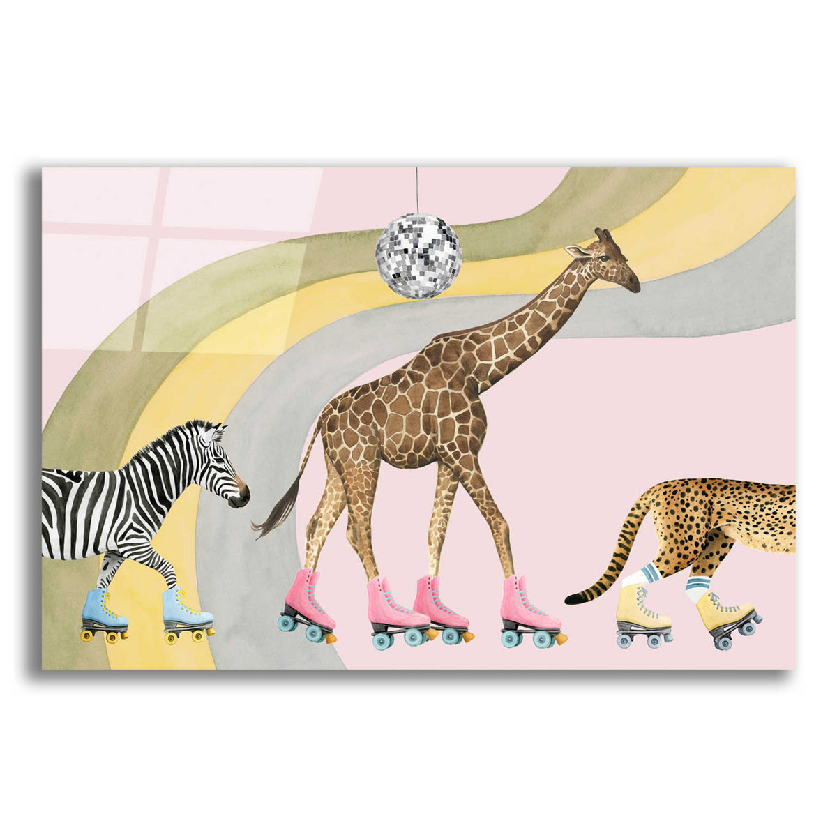 Epic Art 'High Rollers Collection A' by Grace Popp, Acrylic Glass Wall Art