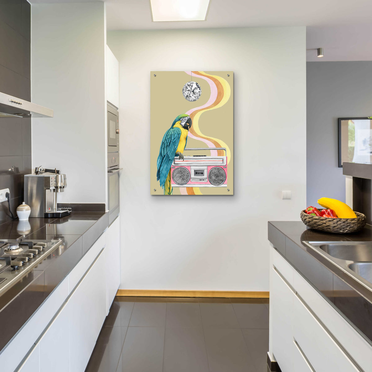 Epic Art 'High Rollers Collection B' by Grace Popp, Acrylic Glass Wall Art,24x36