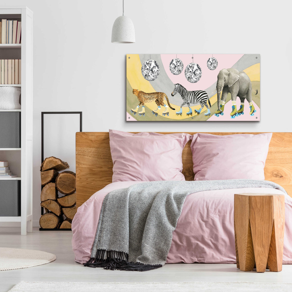 Epic Art 'High Rollers Collection D' by Grace Popp, Acrylic Glass Wall Art,48x24