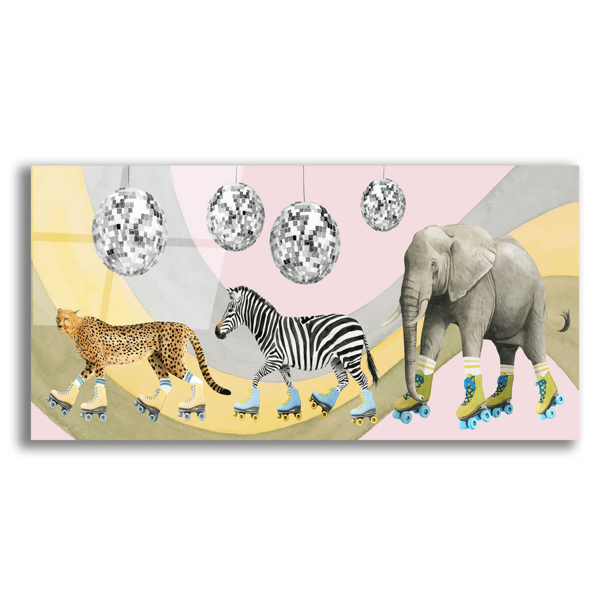 Epic Art 'High Rollers Collection D' by Grace Popp, Acrylic Glass Wall Art