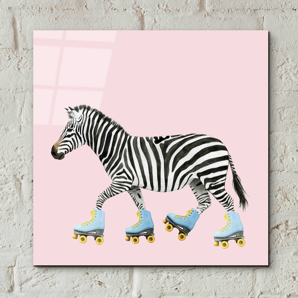 Epic Art 'High Rollers I' by Grace Popp, Acrylic Glass Wall Art,12x12