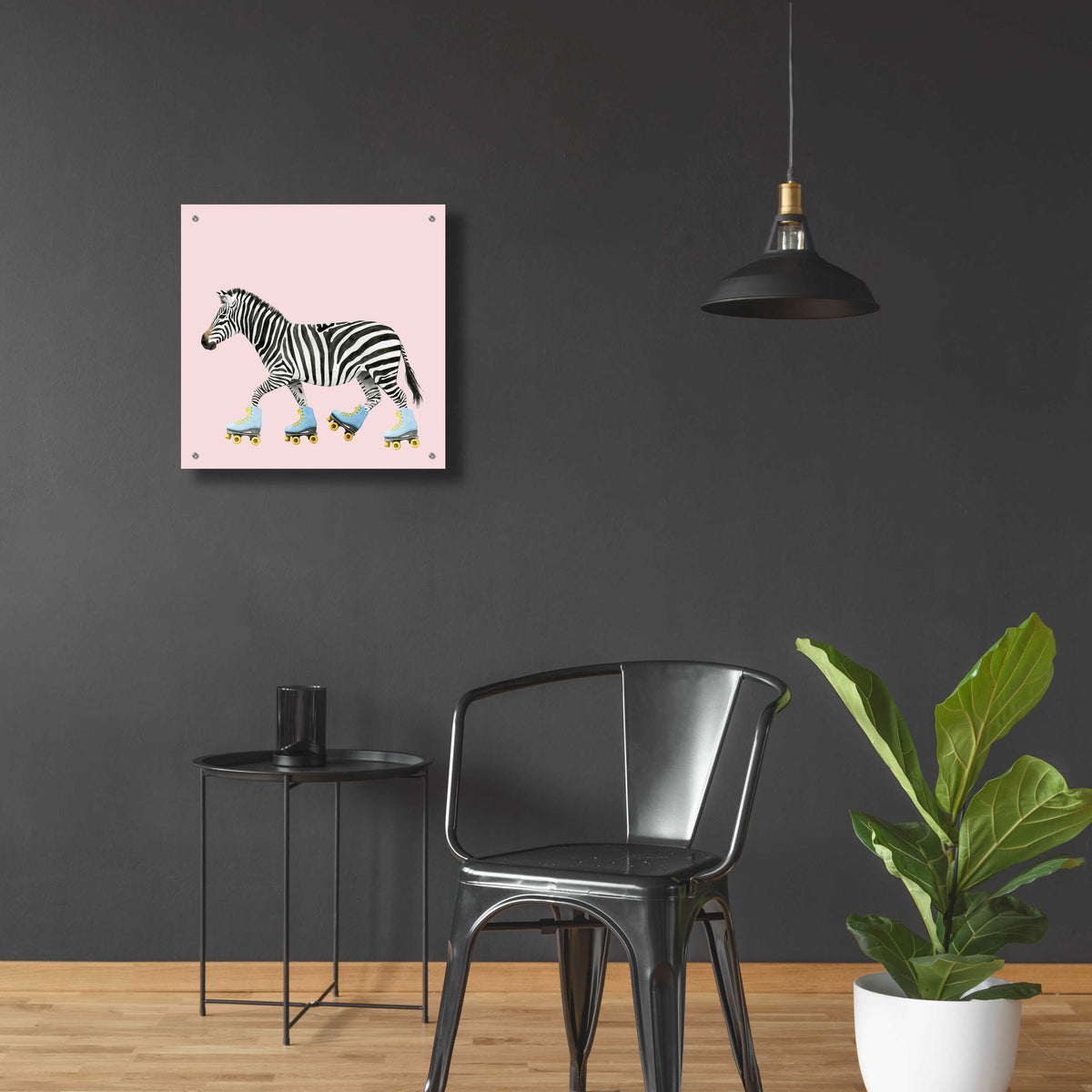 Epic Art 'High Rollers I' by Grace Popp, Acrylic Glass Wall Art,24x24