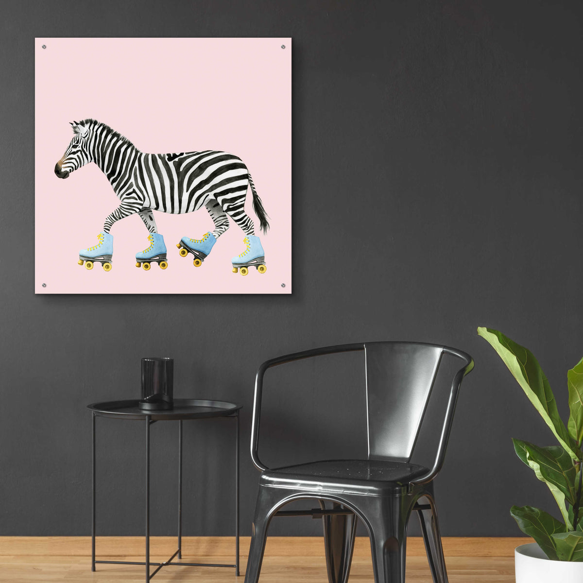 Epic Art 'High Rollers I' by Grace Popp, Acrylic Glass Wall Art,36x36